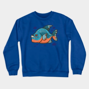 Mean Fish Crewneck Sweatshirt